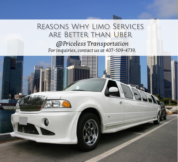 Reasons Why Limo Services are Better than Uber
